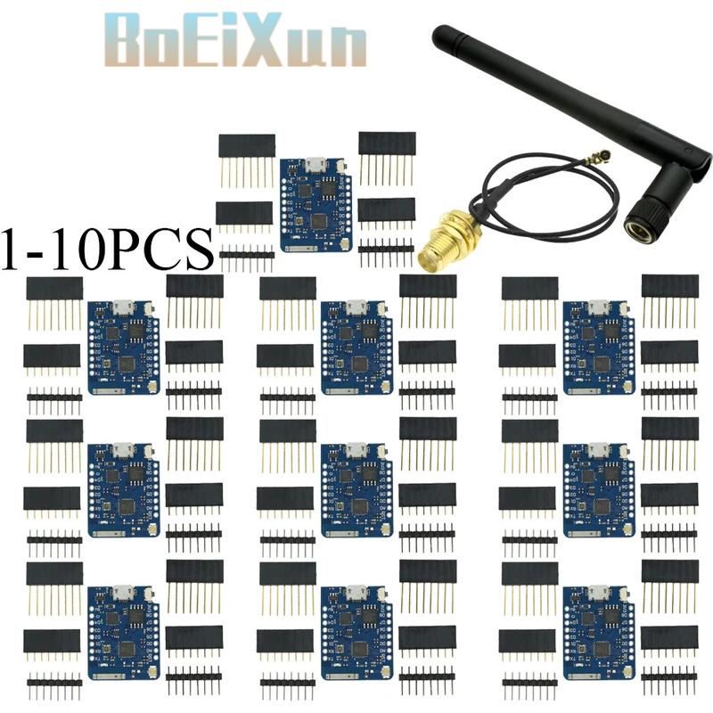D1 Mini Pro - 1-10 adet WEMOS D1 Mini Pro
