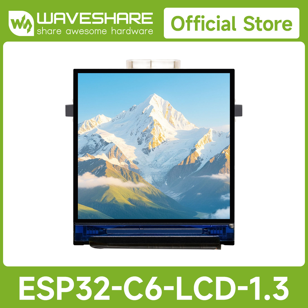 Doit Esp32 - Waveshare ESP32-C6 1,3 inç LCD Ekran