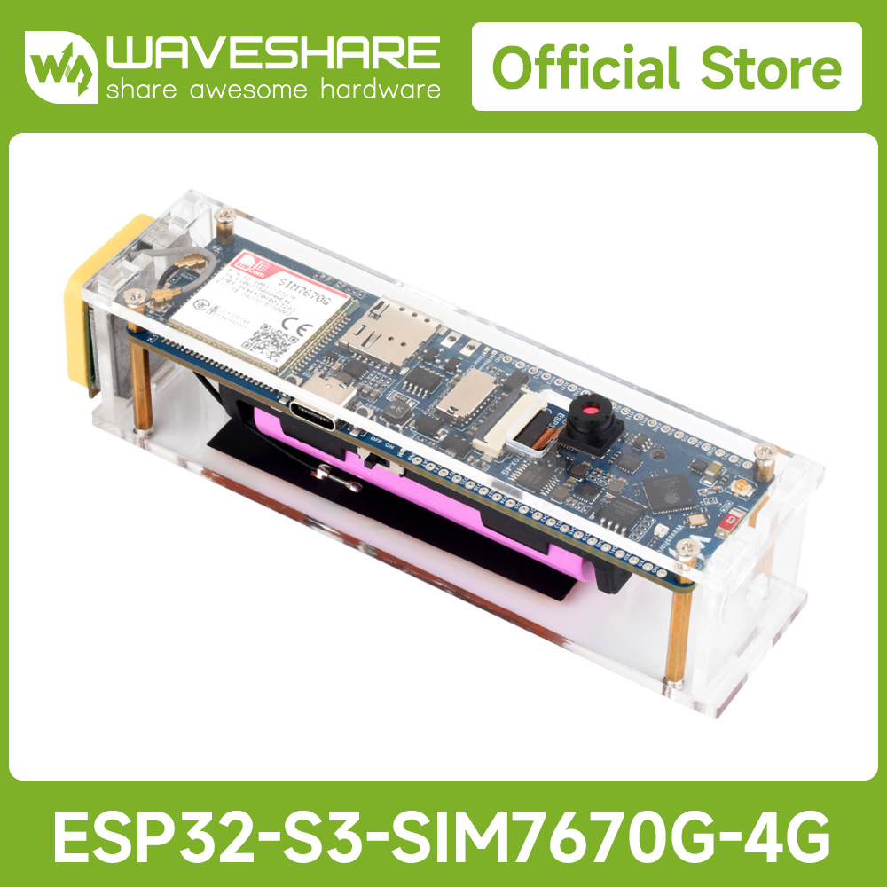 Lolin S3 - Waveshare ESP32-S3 SIM7670G 4G Geliştirme Kartı,