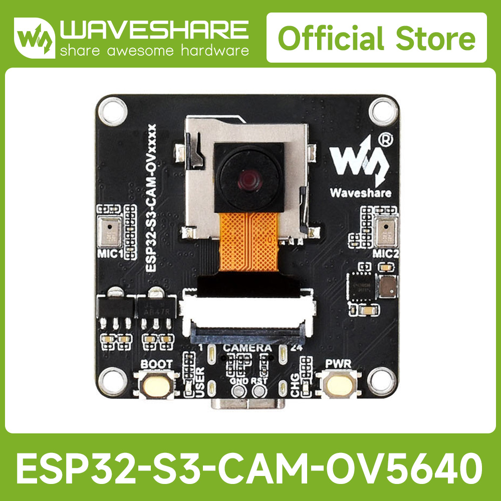 Doit Esp32 - Waveshare ESP32-S3 AIoT Kamera Geliştirme Kartı,