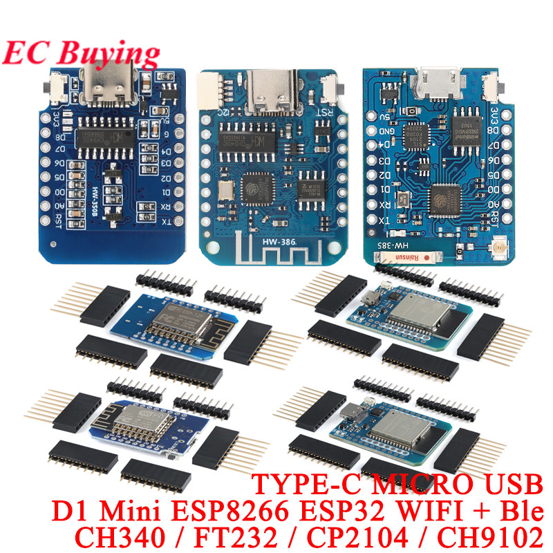 10 adet/1 adet WeMos LOLIN D1  - D1 Mini Pro incelemesi ve fiyatı